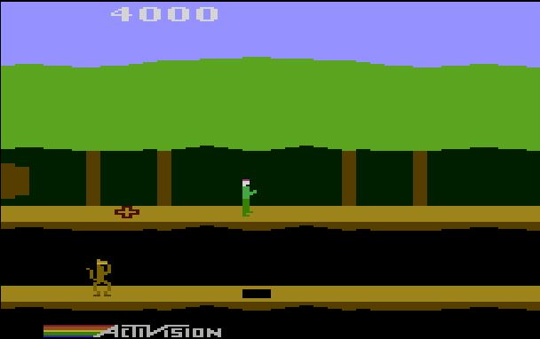 Pitfall II - Lost Caverns - Atari 2600 game screenshot (1984) by Activision